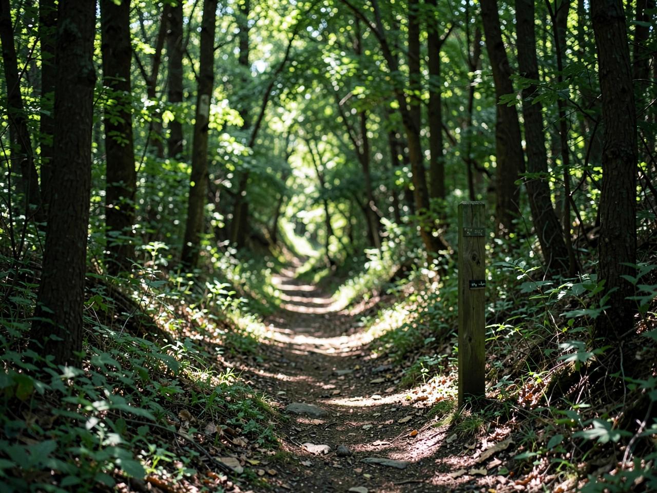 Trail — Nature preserve